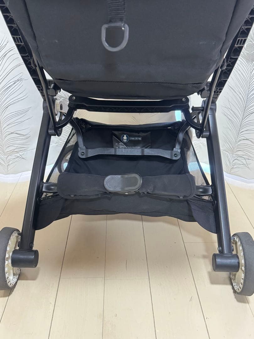 Cybex Libelle ブラック ベビーカー バンパーバー付き