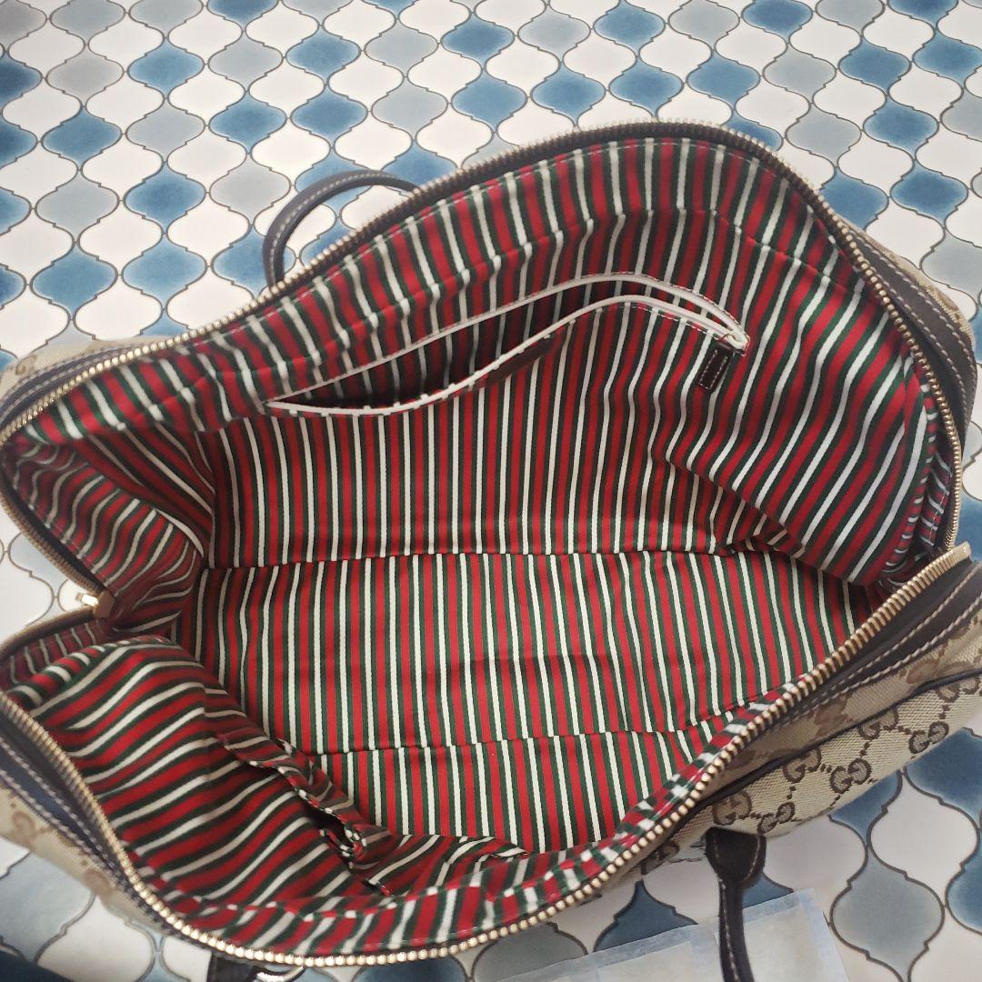 ほみグッチインターロッキングGG　ニューブリットボストンバッグ