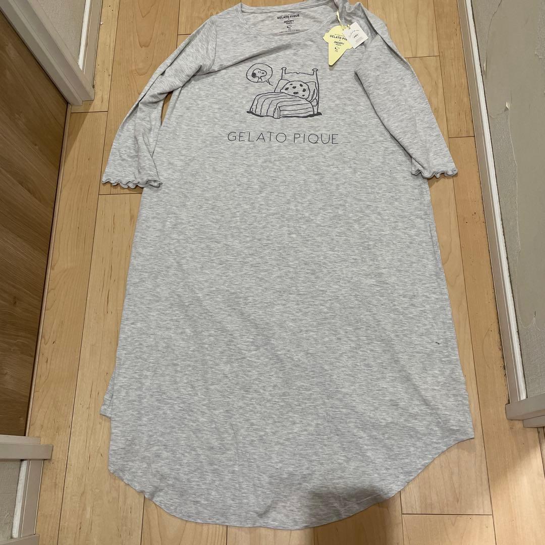 もっちゃ⭐︎　新品　ジェラートピケ　スヌーピー　PEANUTSコラボ