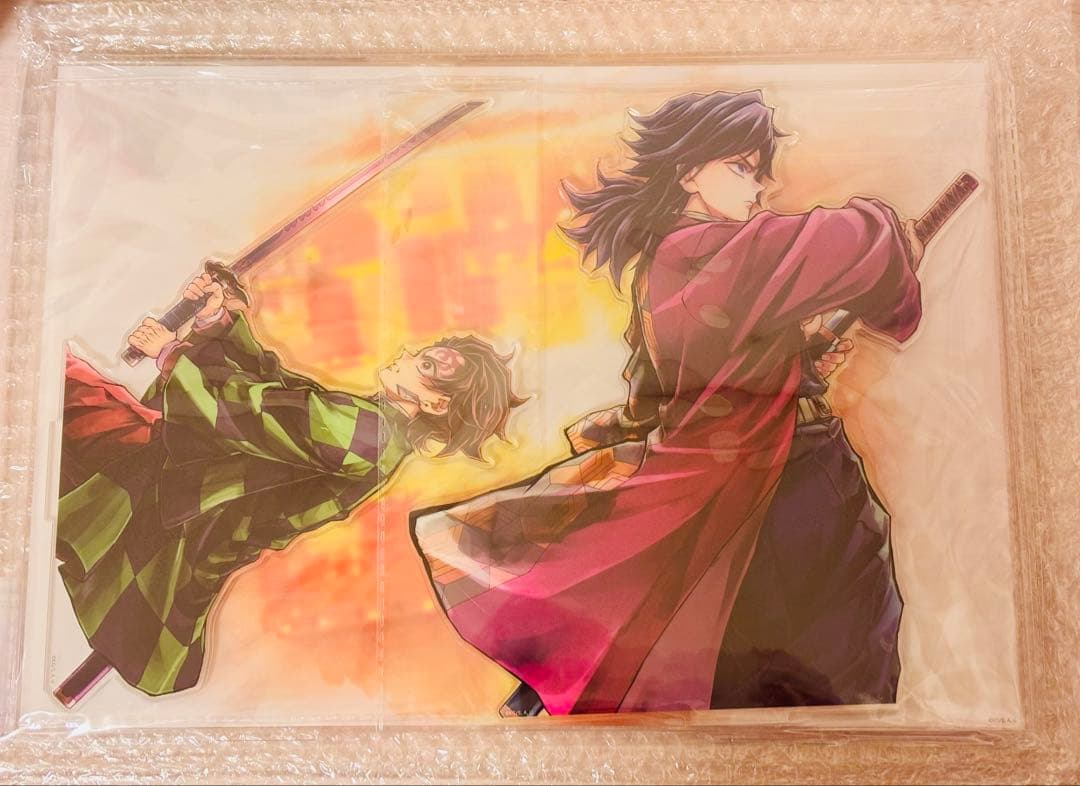 鬼滅の刃 WEBSHOPくじ C106 繋ぐ A賞 ビッグアクリルスタンドキット