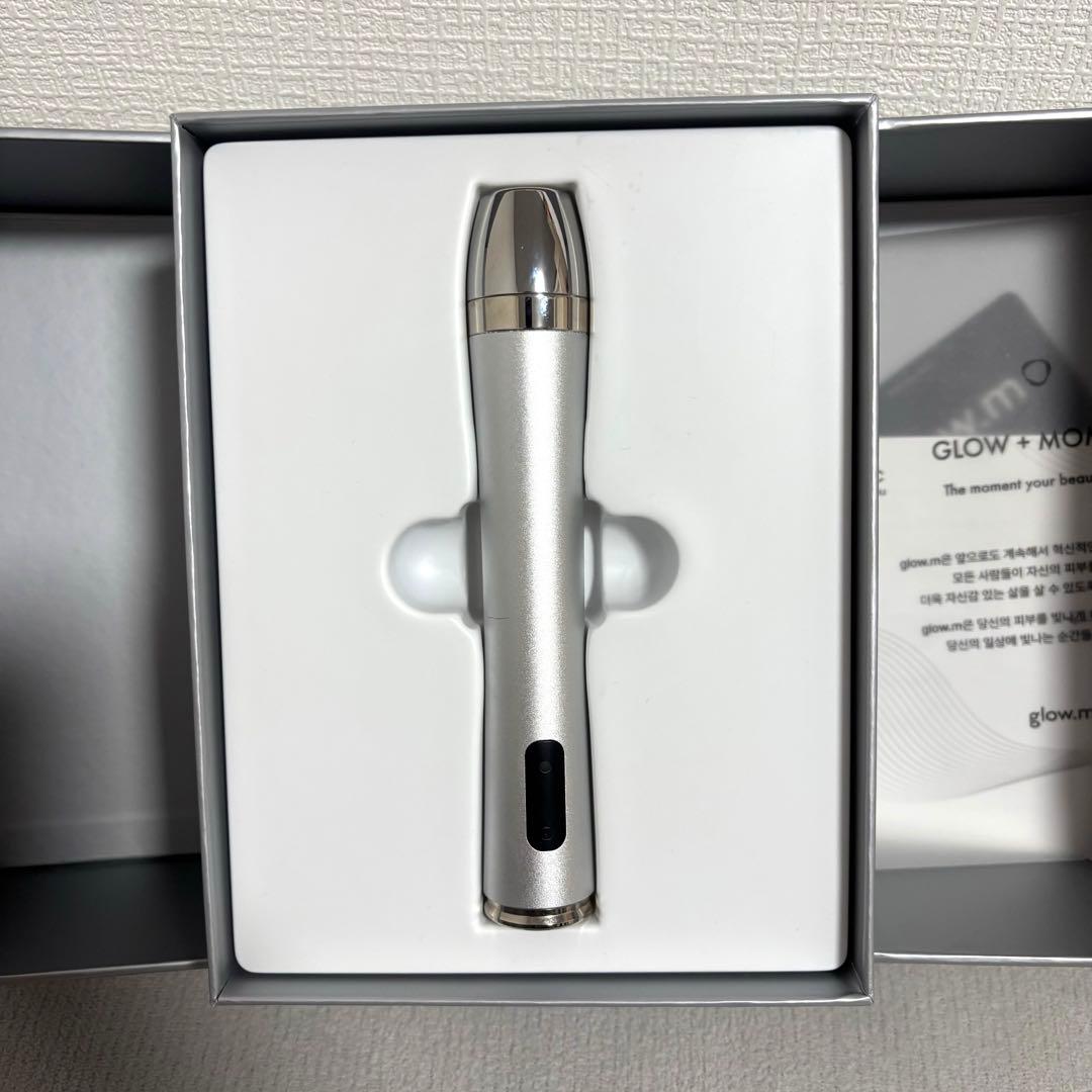 【美品/動作確認済】Glow.M Booster Sonic 美顔器 ほぼ未使用