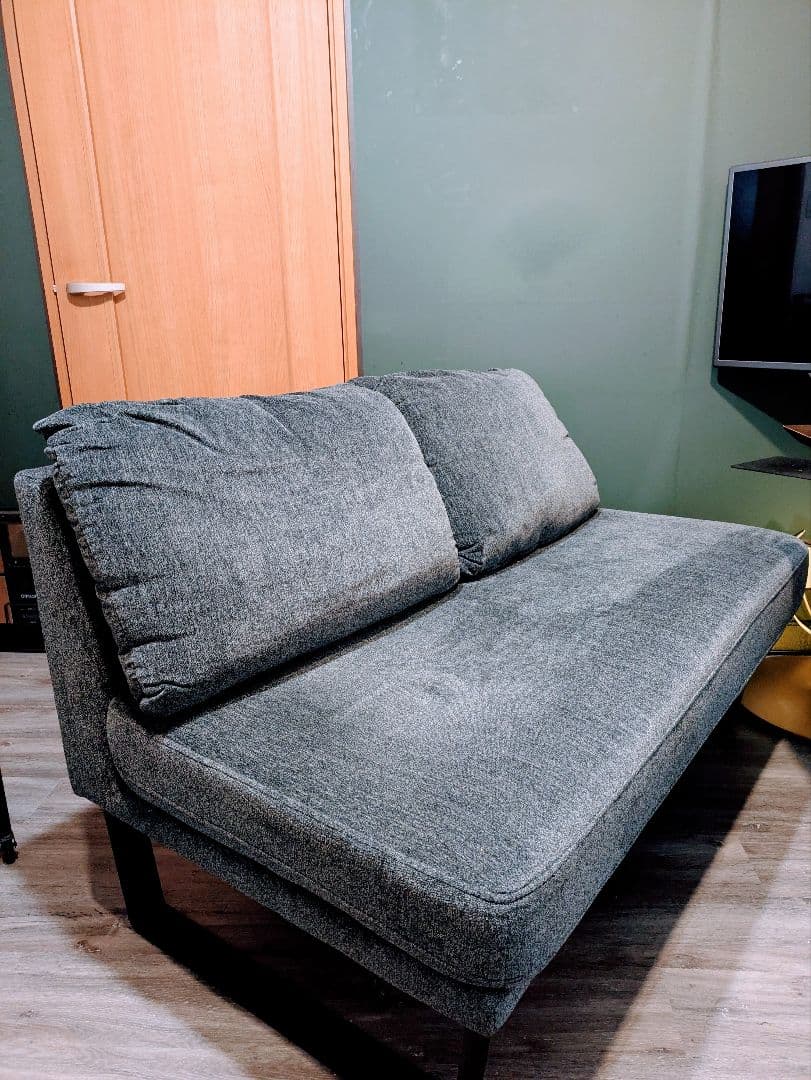 【送料込み】2人掛けダイニングソファ