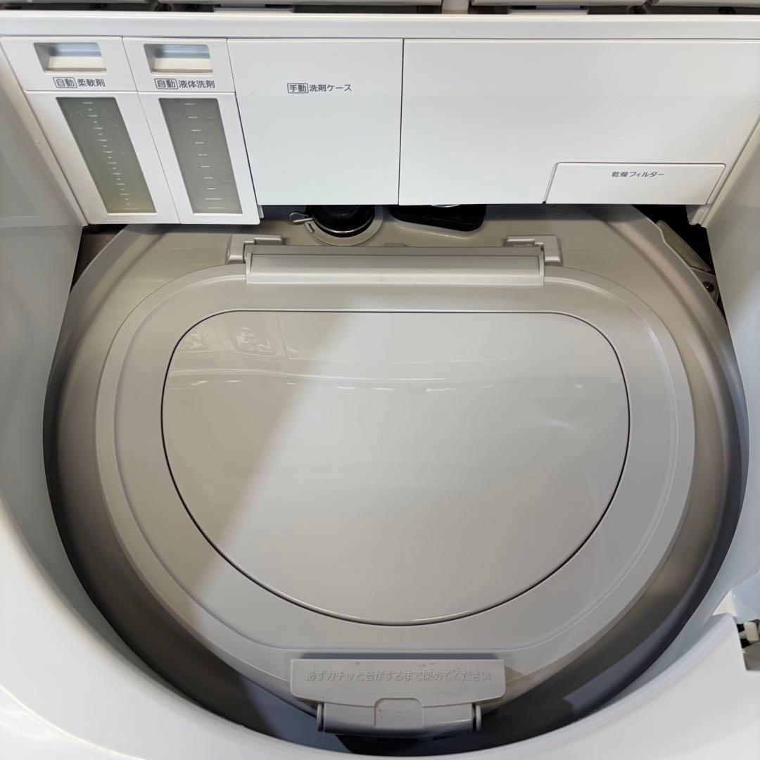 洗濯機 10kg 大容量 人気 Panasonic 21年製【地域限定配送無料】