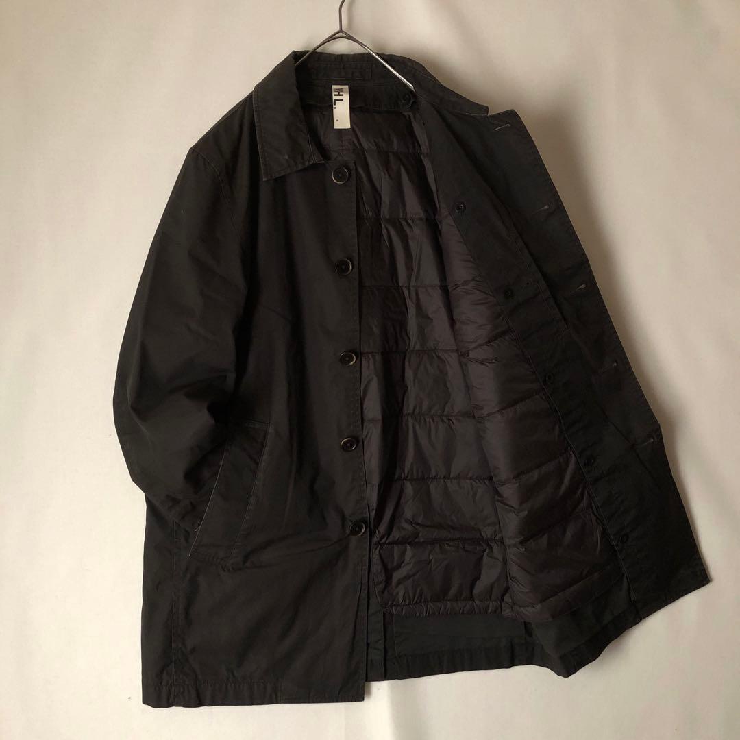 【秋冬】MHL, エムエイチエル ダウンライナー付き ステンカラーコート