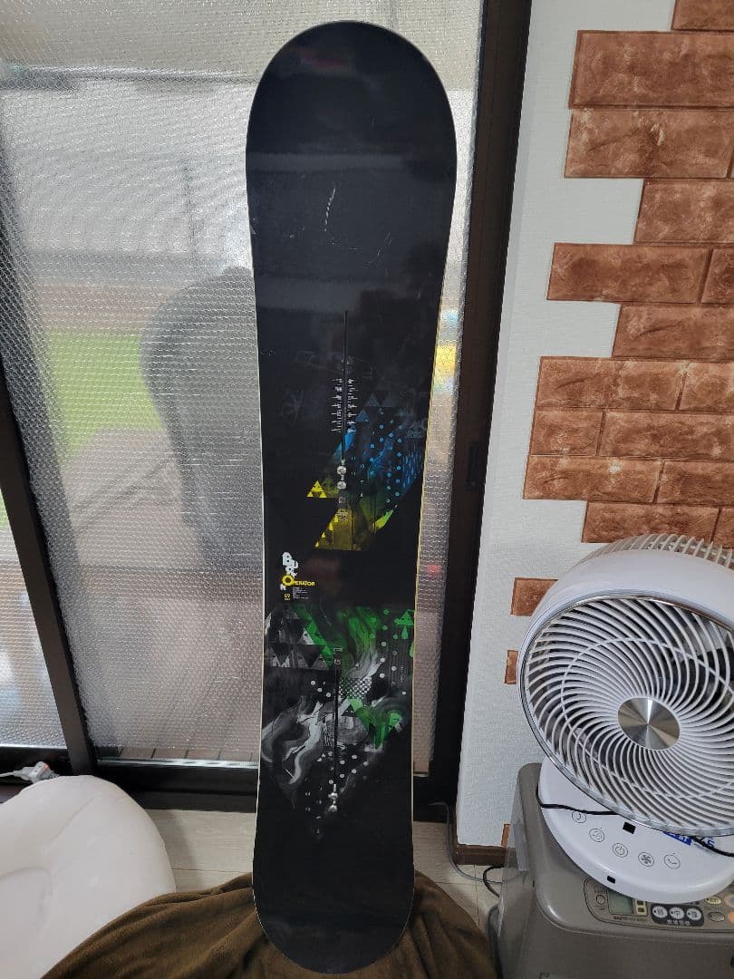 Burton Operator 157 wide スノーボード カラフルデザイン