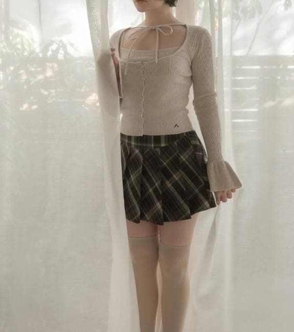 トップス Raelynn knit tops ANDMARY beige