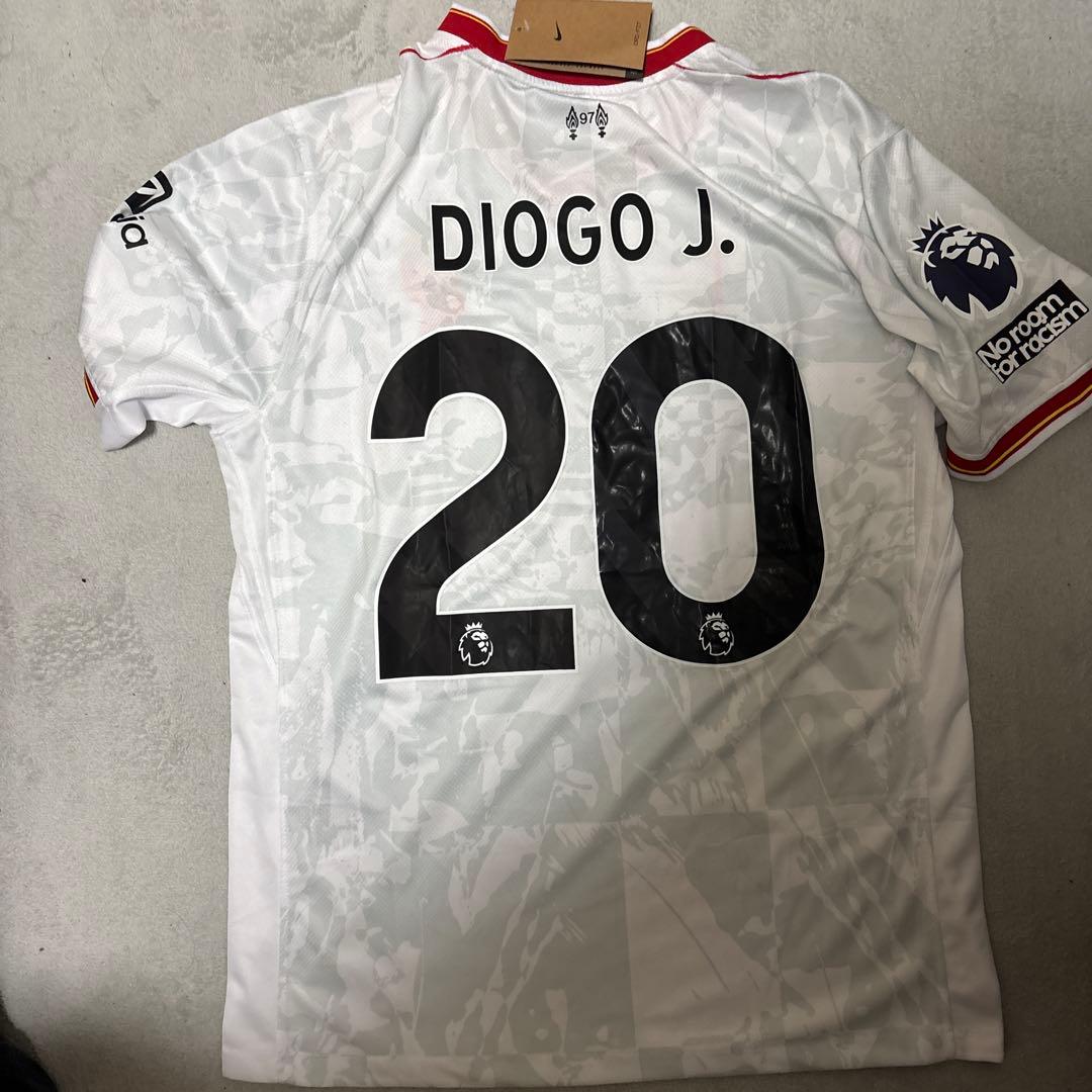 リバプールFC ホワイトジャージ ディオゴ・ジョタ 20