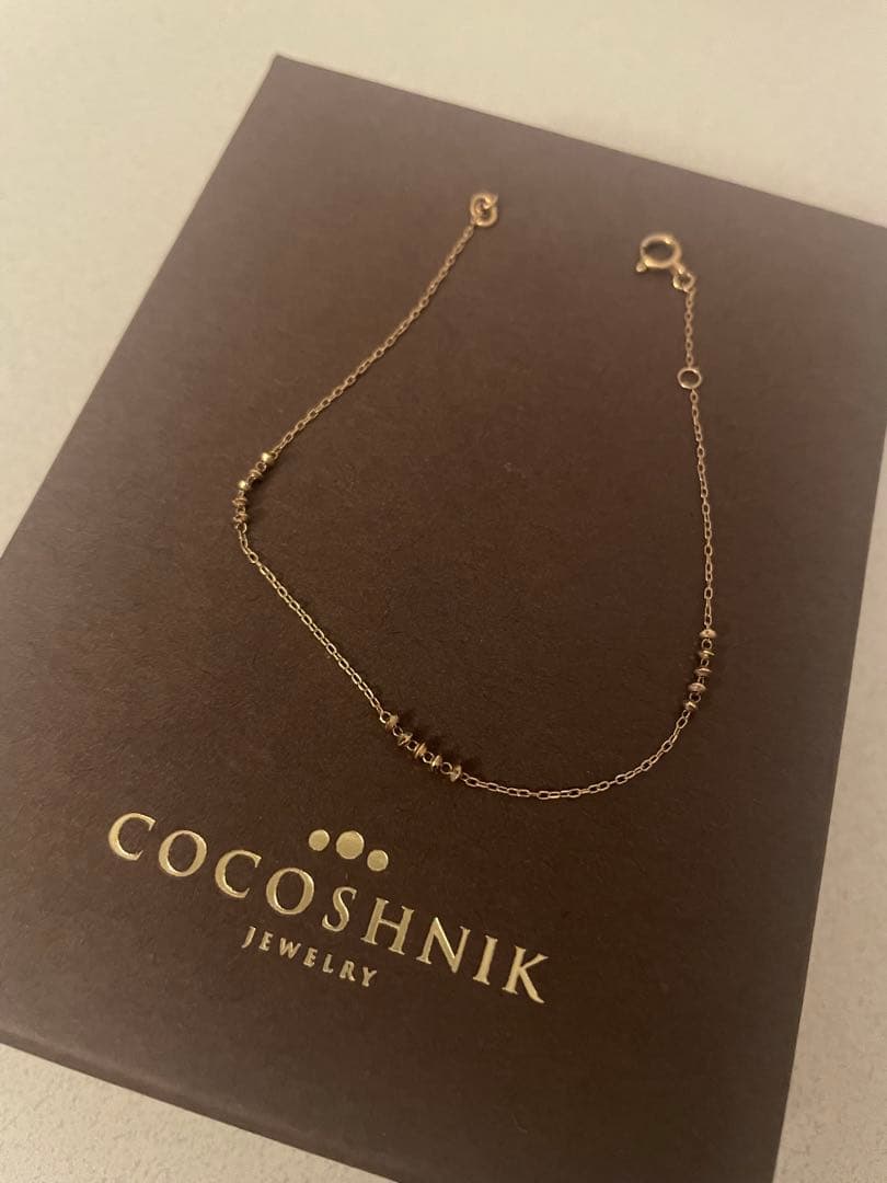 ココシュニック　ブレスレット　K10 イエロー