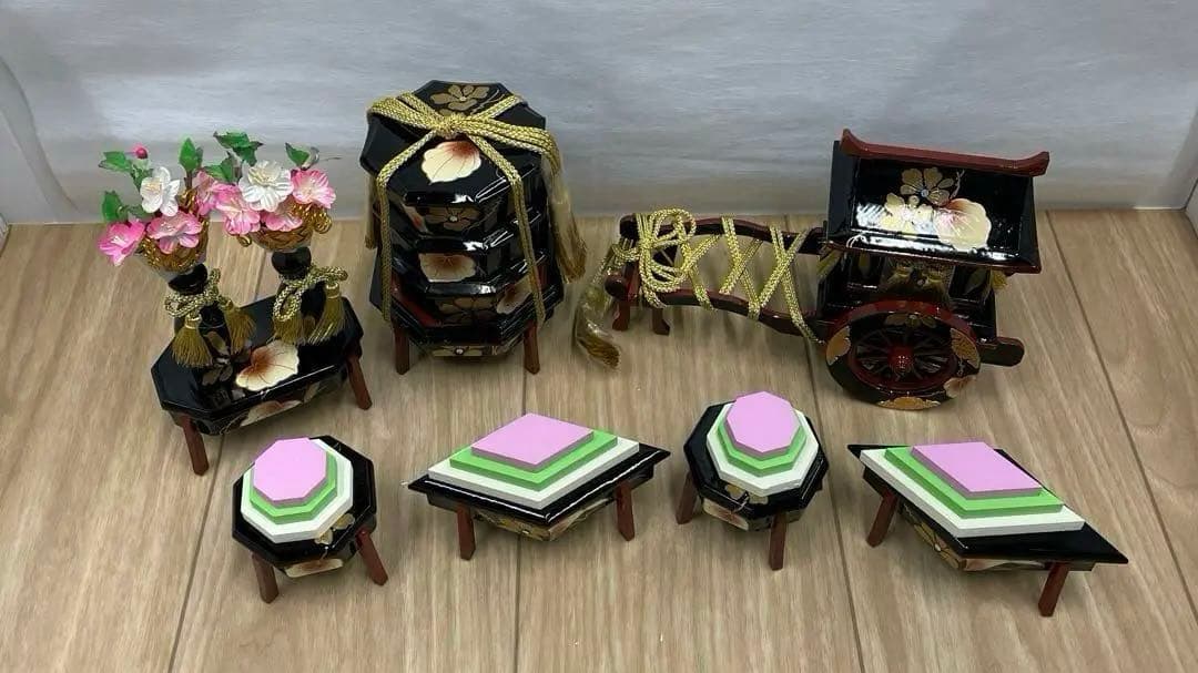 雛人形　桃の節句　雛人形　入母屋日光