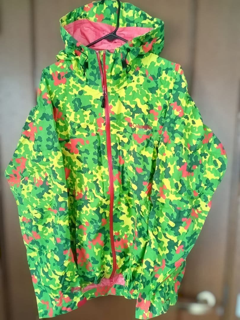 【激レアL・収納袋付】常吉×コロンビア PFG 限定コラボジャケット ※超美品