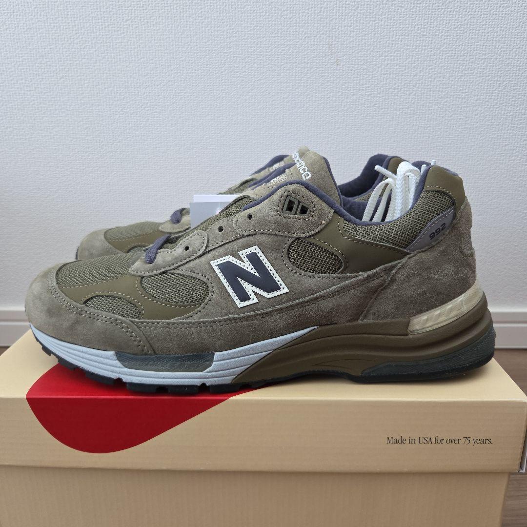 N*u様 New Balance 992 \"Dark Camo\" 29cm