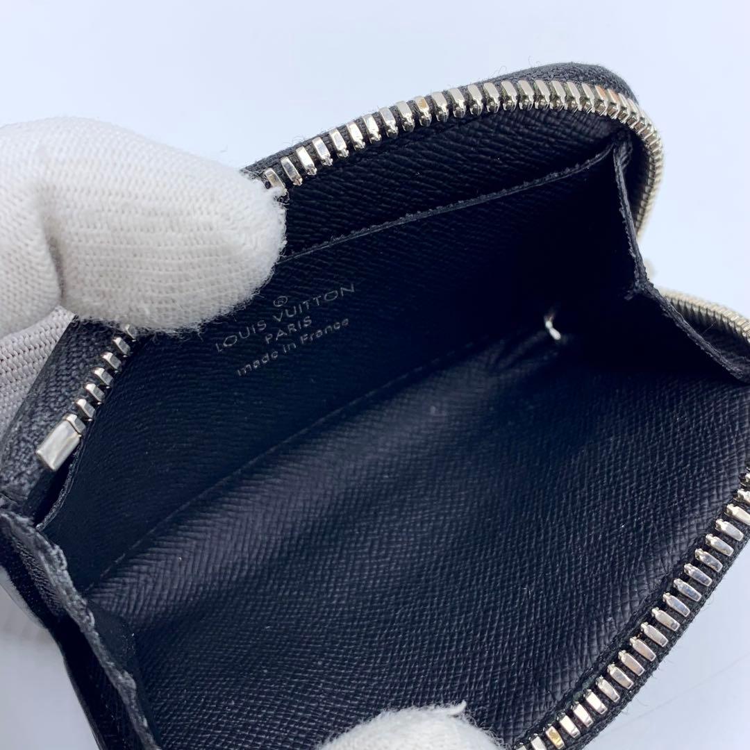 【美品】ルイヴィトン　ケース　ポルトモネジュール　ブラック　タイガ