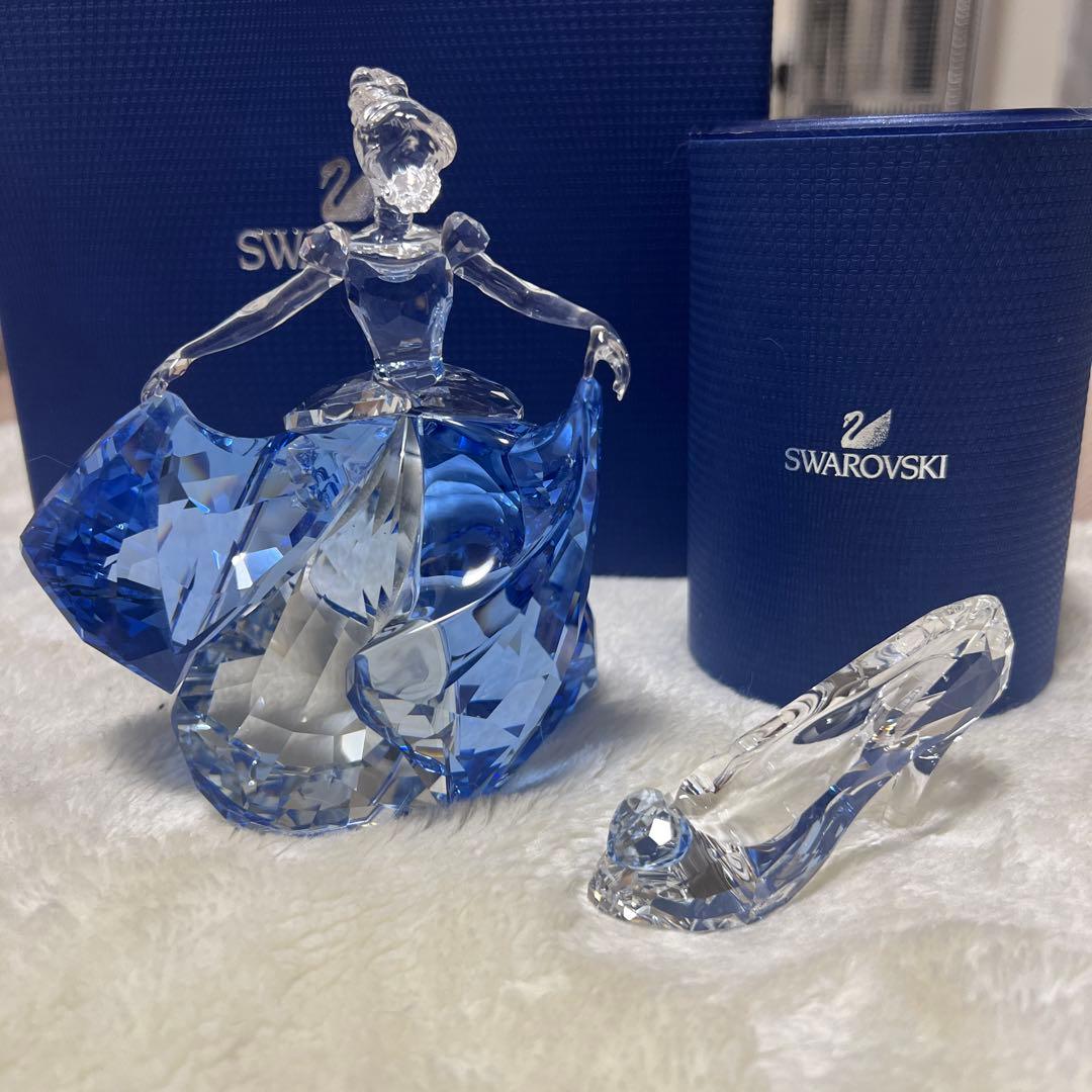 スワロフスキー　シンデレラ　2015年限定品＆ガラスの靴のセット