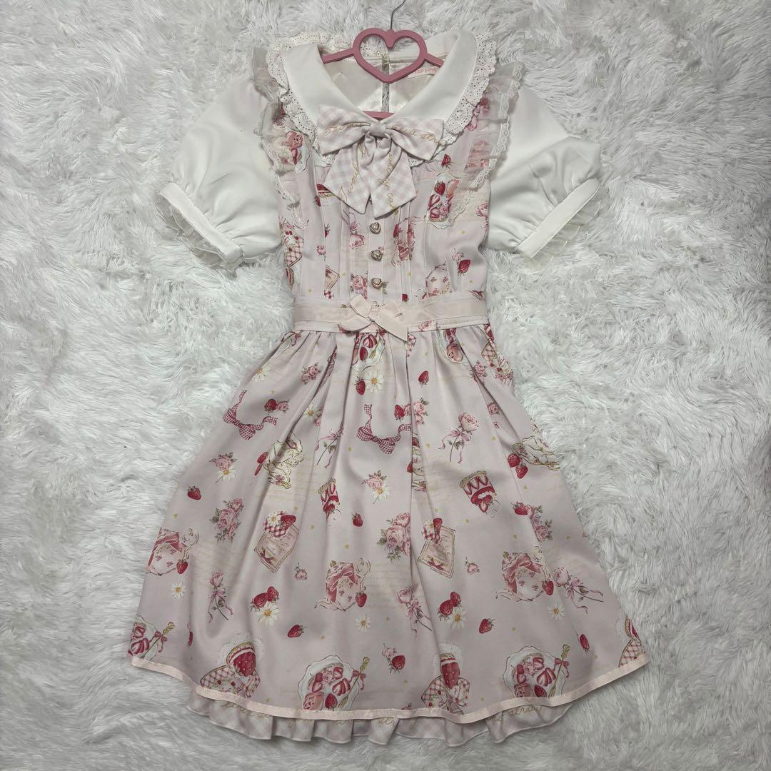 LIZLISA ストロベリーティーパーティーワンピース