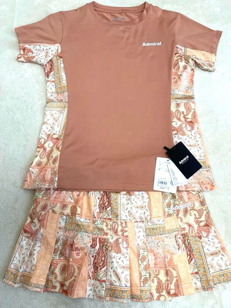 Admiral テニスLサイズ トップス＆スコートセット
