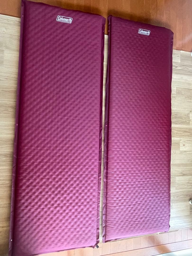 【2回使用】コールマン キャンパーインフレーターマット ダブル2セット (4枚)