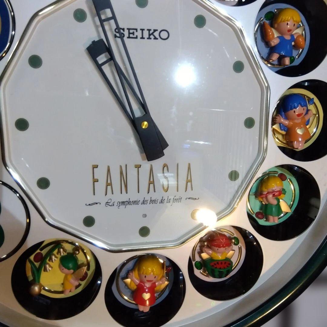 SEIKO FANTASIA 掛時計　からくり時計RE 540 M 希少　廃盤品
