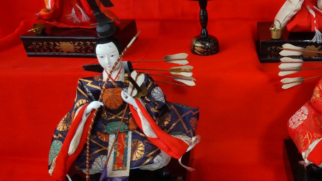 雛人形御殿飾り 昭和30年代