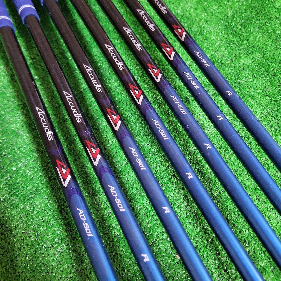 ACCUDIS アキュディス AD-501 レフティ アイアン 7本セット