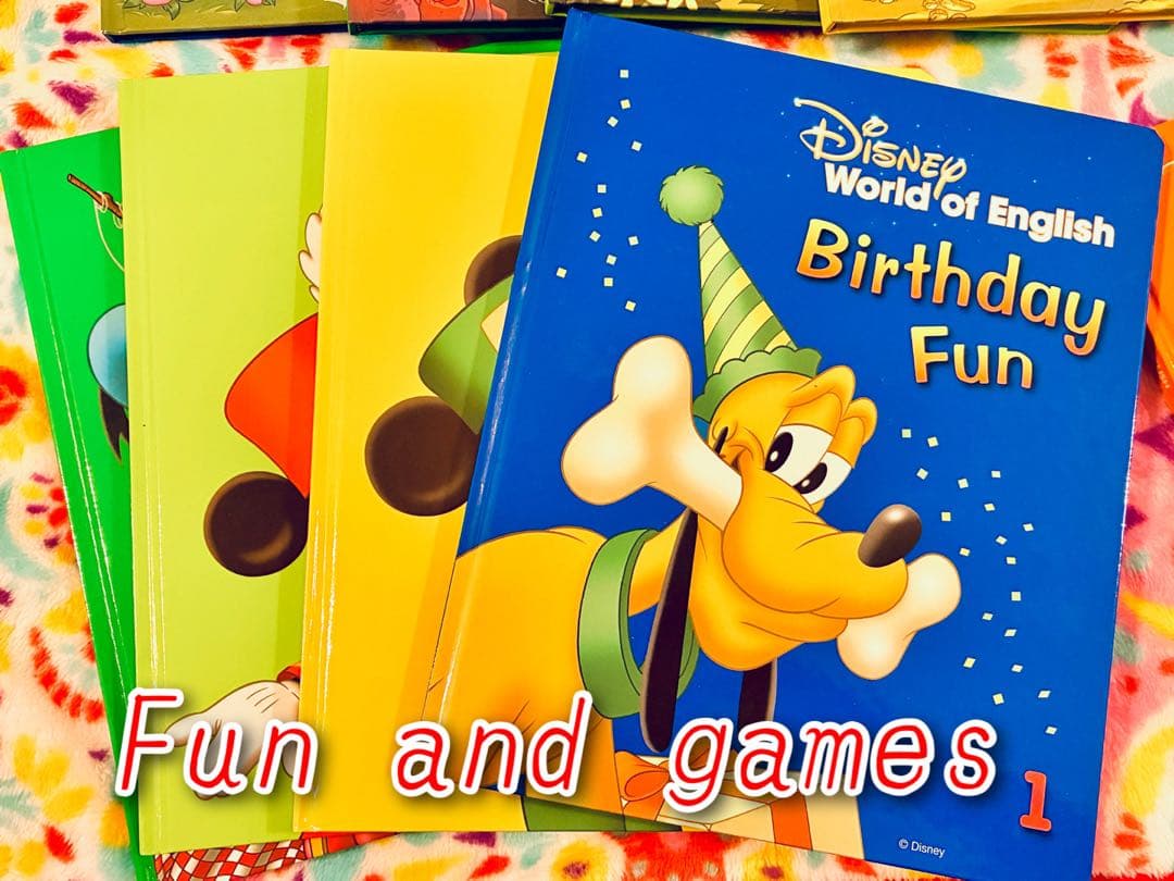 ミッキー英語ブック　絵本セット 音声ペン付き　DWE