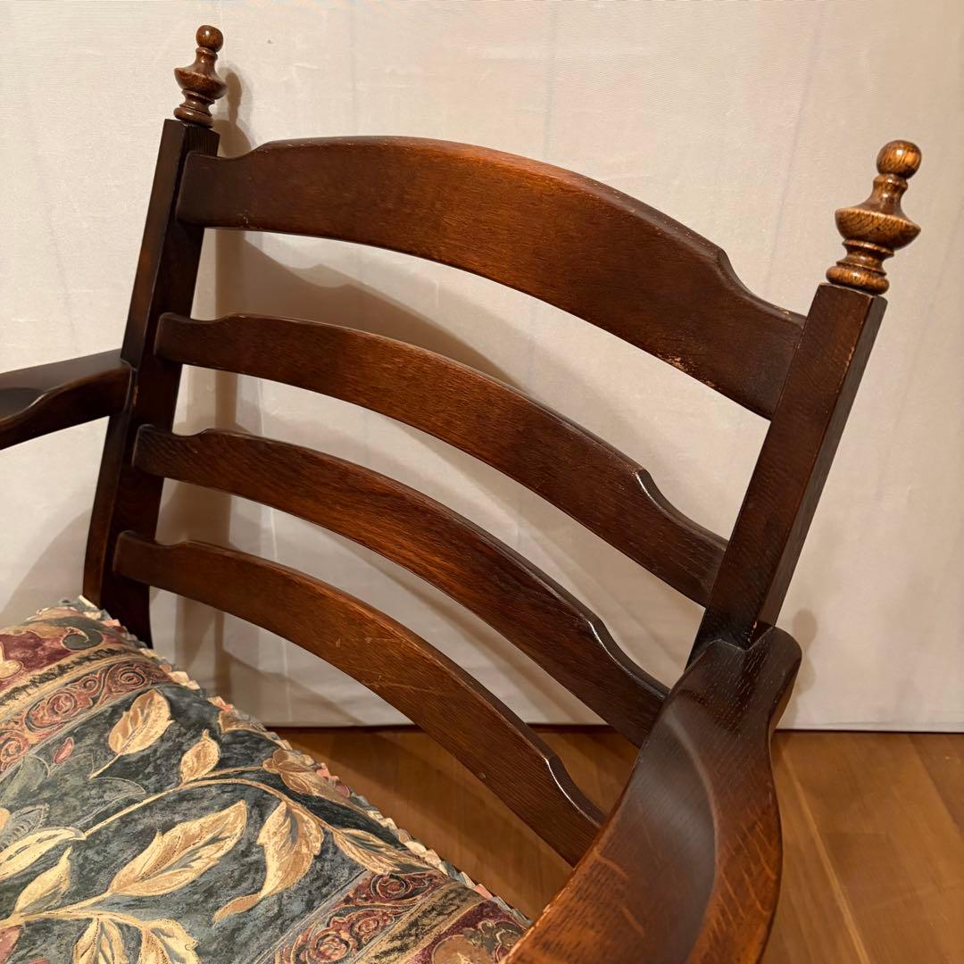 【飛騨産業】\"穂高\"アームチェア (シエスタG) No.2