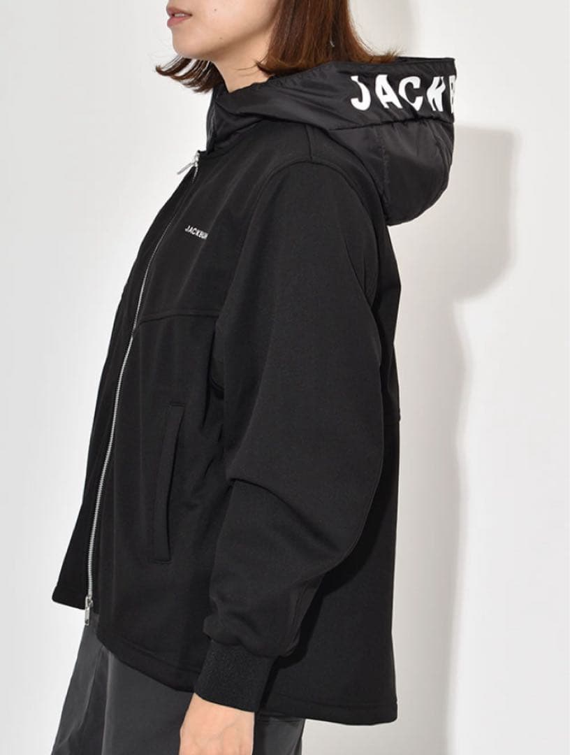 新品定価30800円　パーリーゲイツ　ジャックバニー　フリースジャケット黒