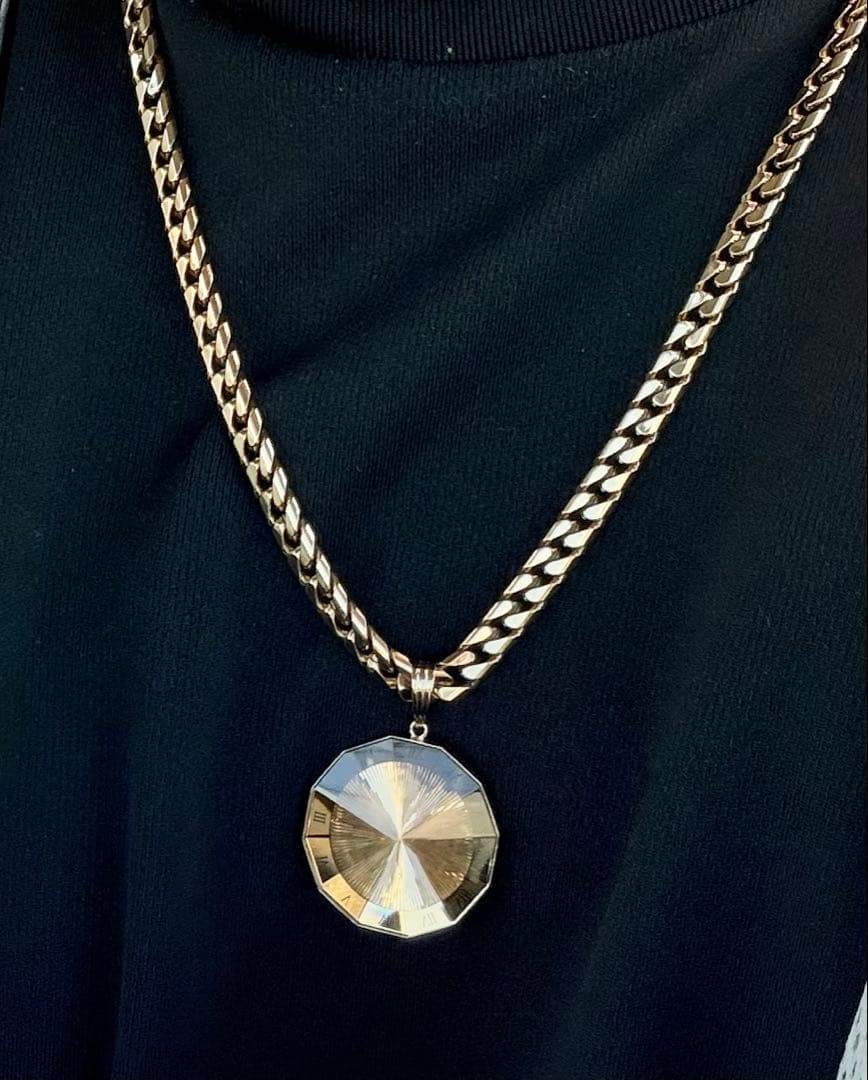 k18金イルジョンペンダントトップk24 k18 ゴールド