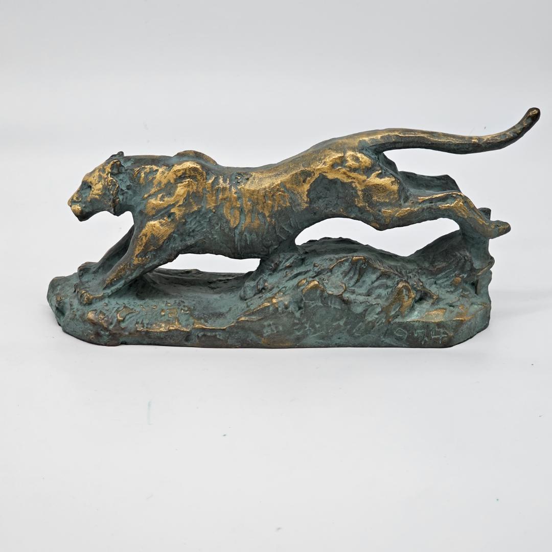 【人間国宝】虎置物 1974 造 人間国宝 北村 西望