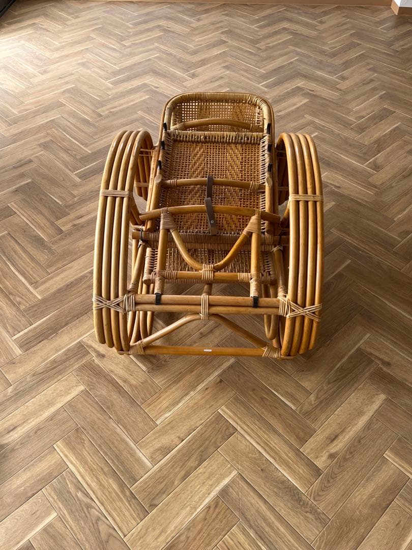 ナチュラルラタン リクライニング座椅子