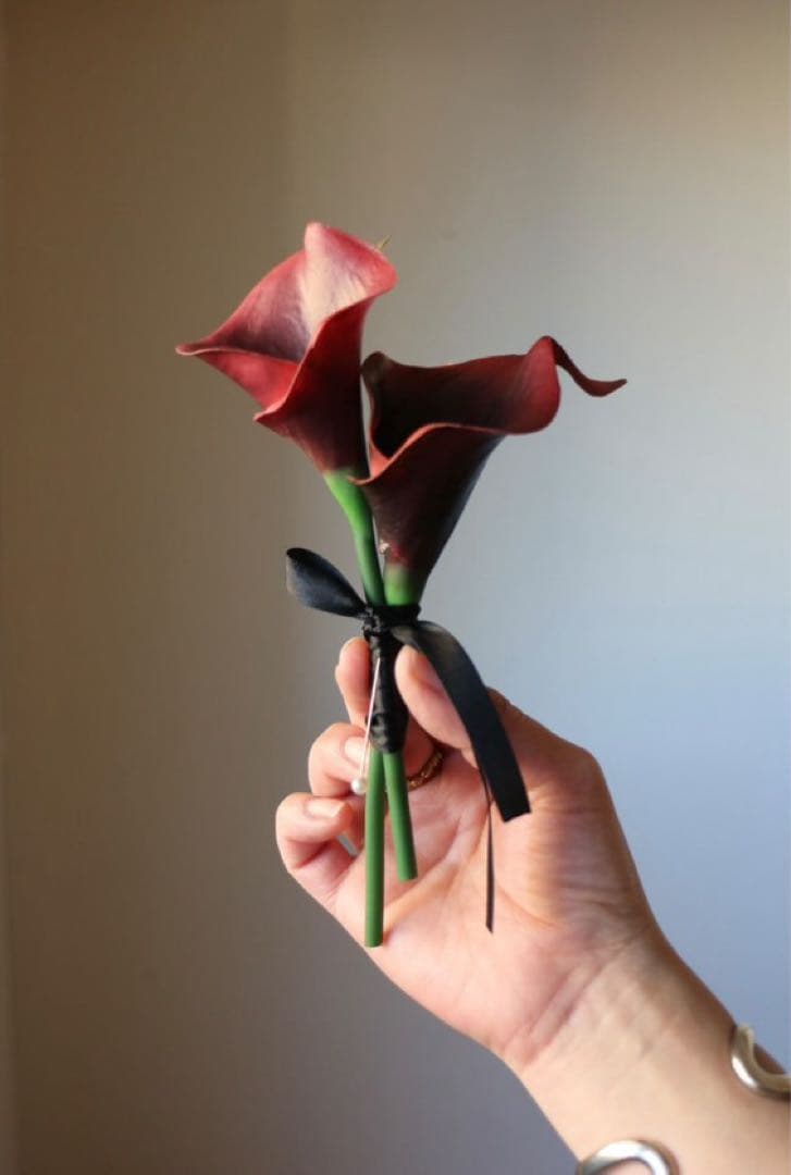 アーティフィシャルフラワーブーケ　ウェディングブーケ　バレリーナブーケ　結婚式