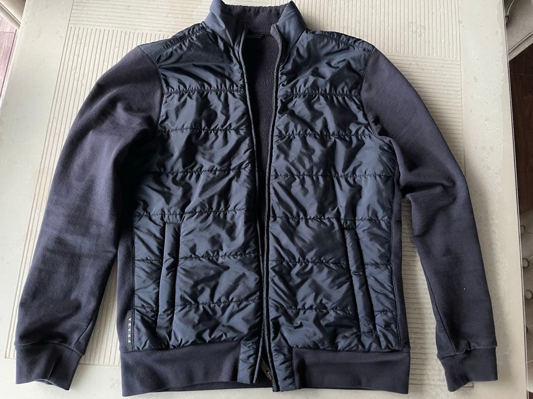 PRADA ネイビー　メンズ　ジャケット