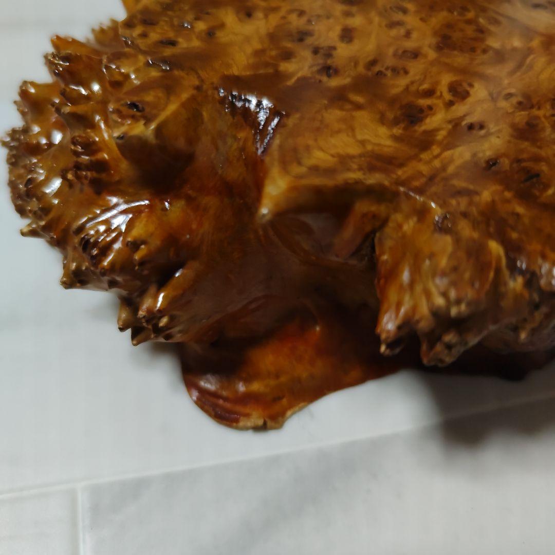 最高品質　天然木　玉杢　瘤　原木　盆栽台　花台