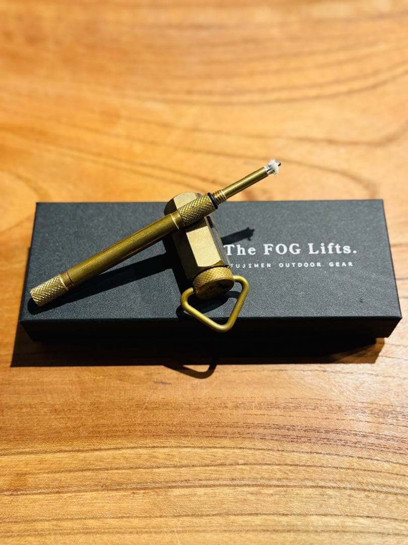 FUJIMEN OUTDOOR GEAR (FOG) 真鍮オイルマッチ