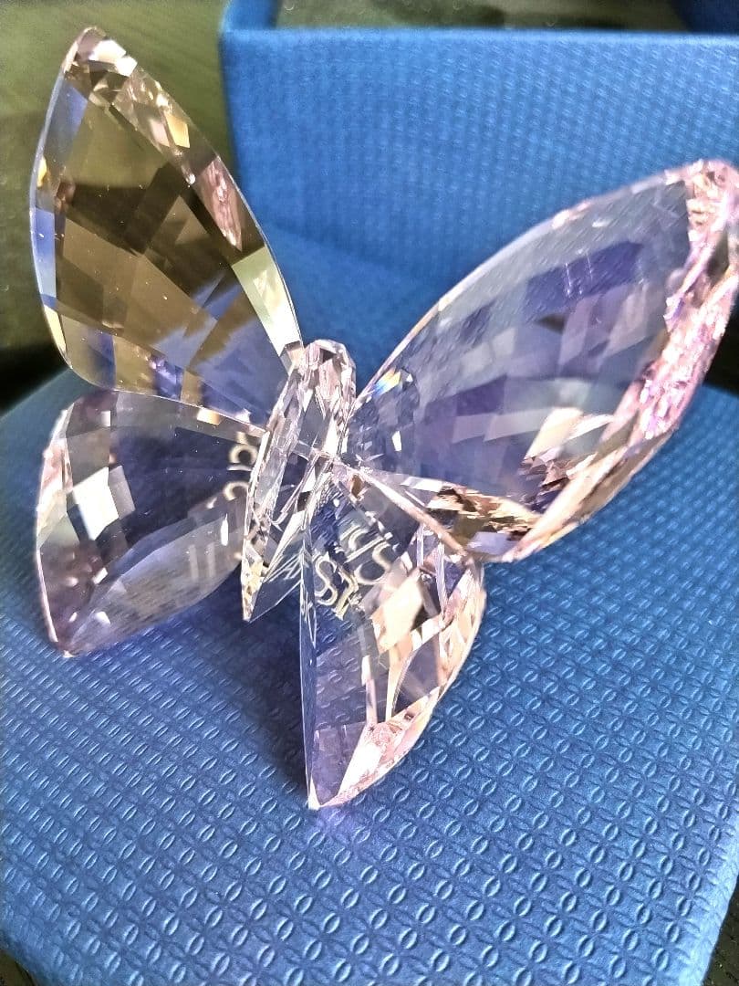 スワロフスキー　ブリリアントバタフライ　ロザリン　ラージ　箱付き
