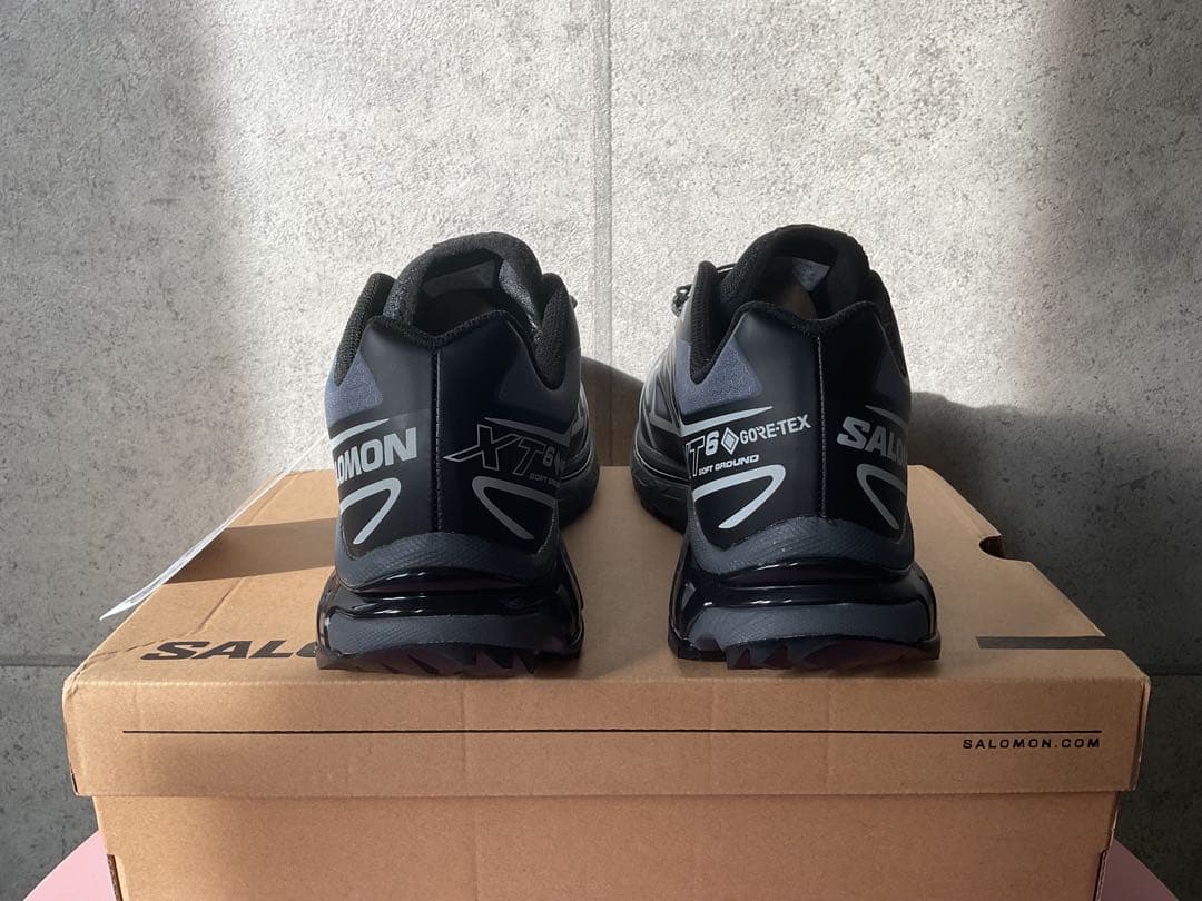 もちこもち SALOMON XT-6 GORE-TEX ブラック