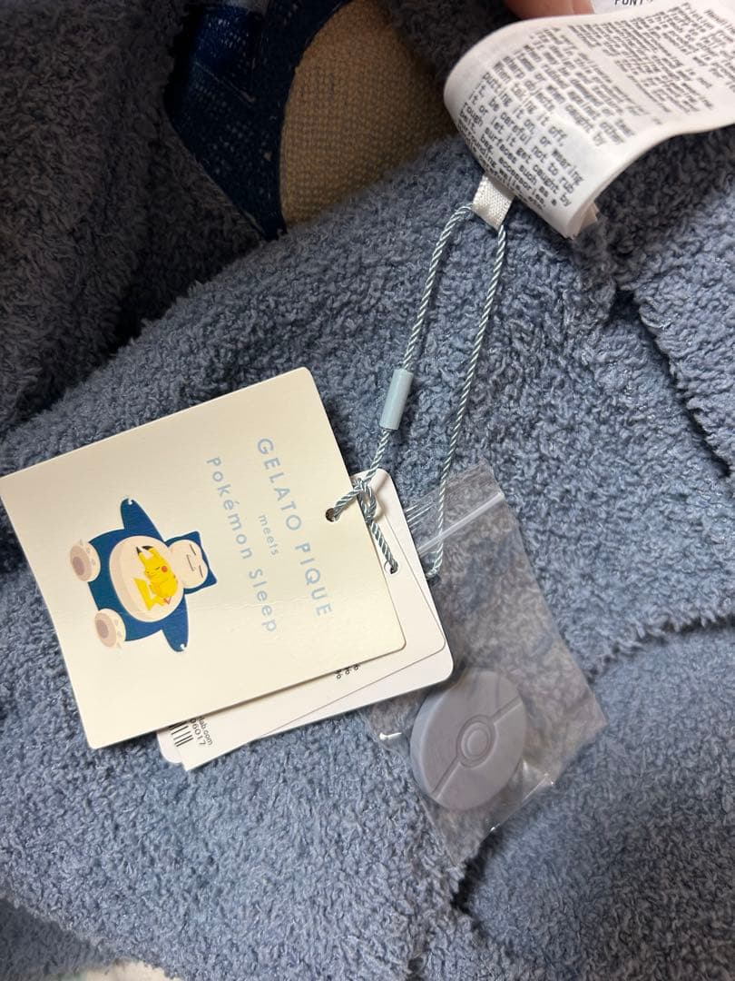 ジェラートピケ × ポケモン カビゴン ポケモンスリープ ベビモコ カーディガン