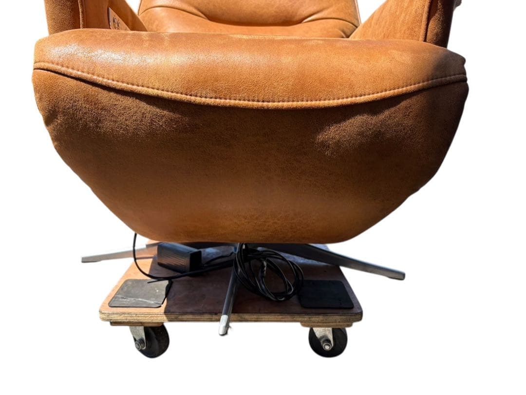 ELENORE エレノア パーソナルチェア レザーテックス 電動リクライニング