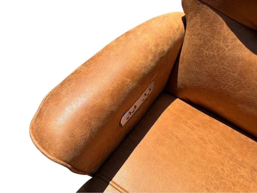 ELENORE エレノア パーソナルチェア レザーテックス 電動リクライニング