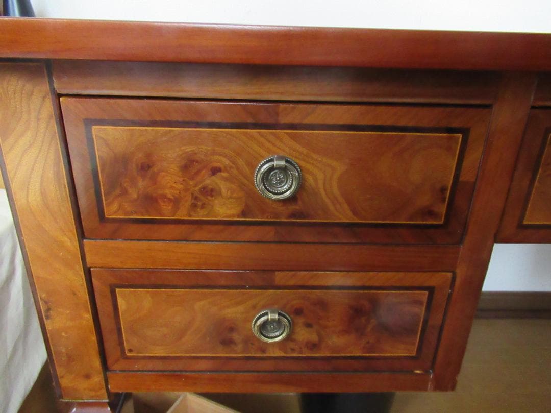 イタリア 最高級象嵌机 クラシック アンティーク エレガント マルコーニアルテ