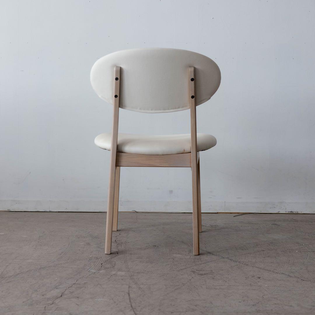 ダイニングチェア アッシュ材　ホワイトウォッシュ色