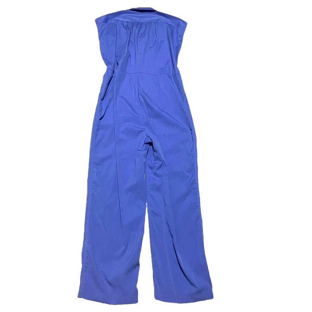 ティッカ フレンチスリーブ シャツ　オールインワン　コンビネゾン　ベルト付き