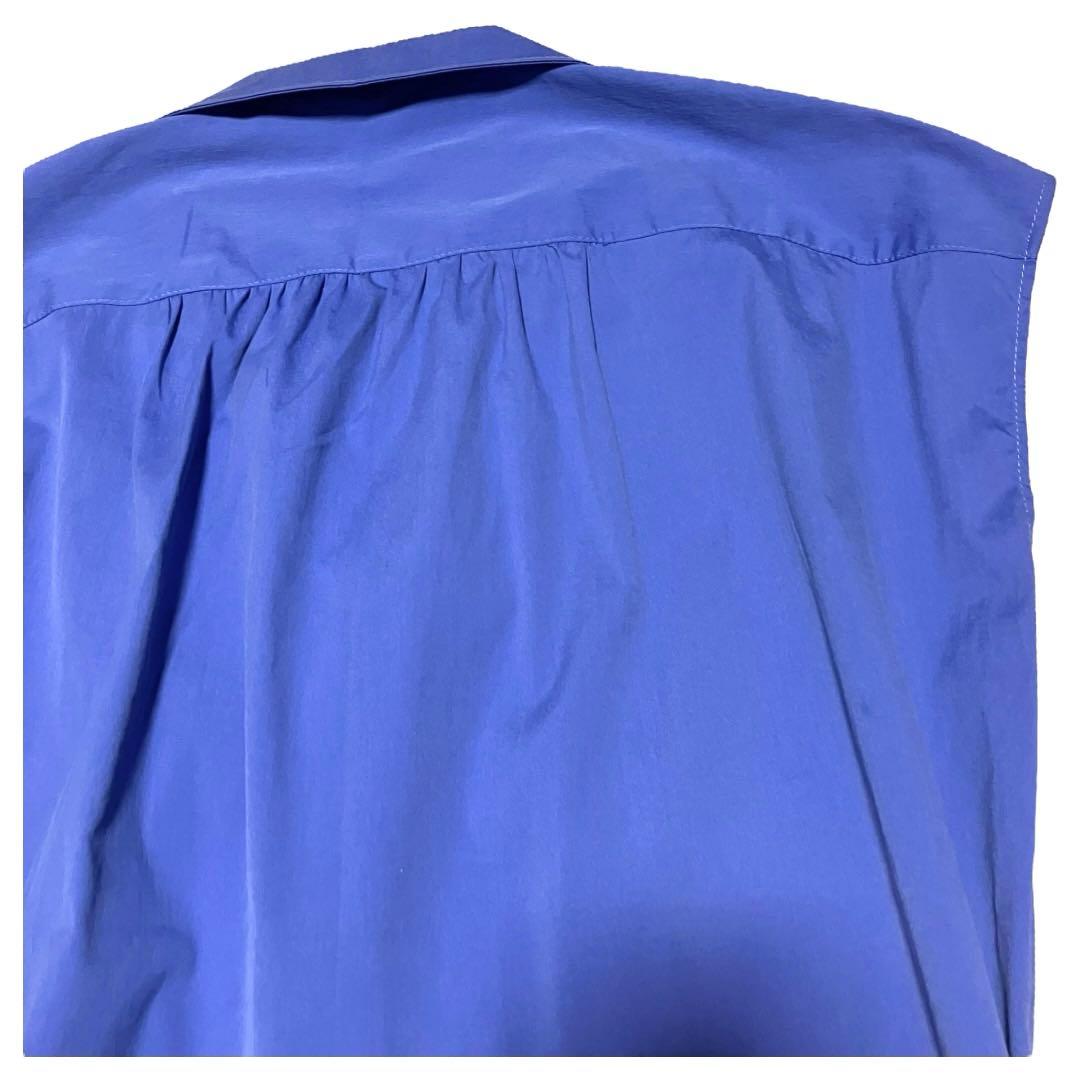 ティッカ フレンチスリーブ シャツ　オールインワン　コンビネゾン　ベルト付き