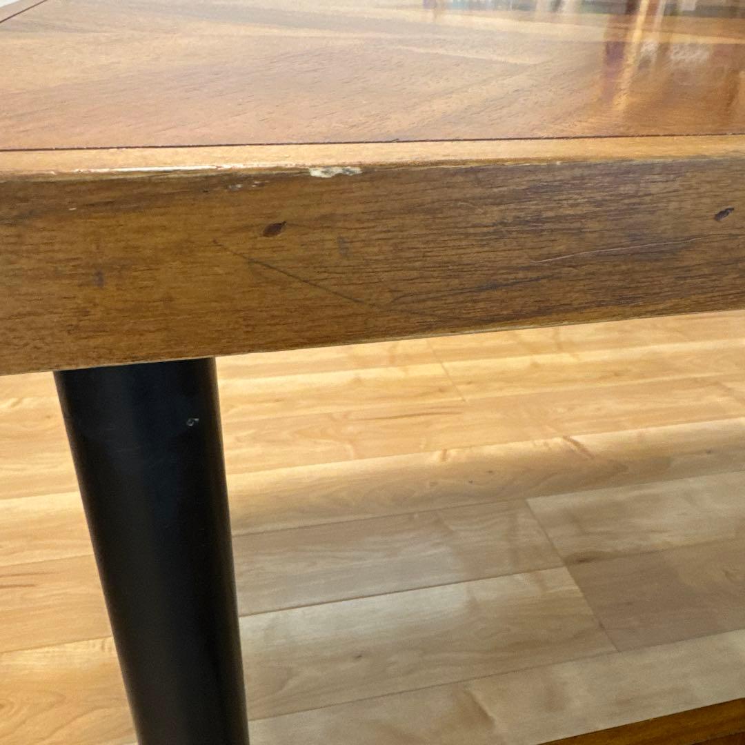 Francfranc ヘリンボーンデザイン ダイニングテーブル