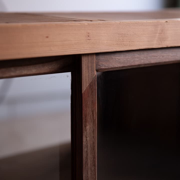 [古家具] ショーケース 幅1040高795奥540 カウンター アンティーク