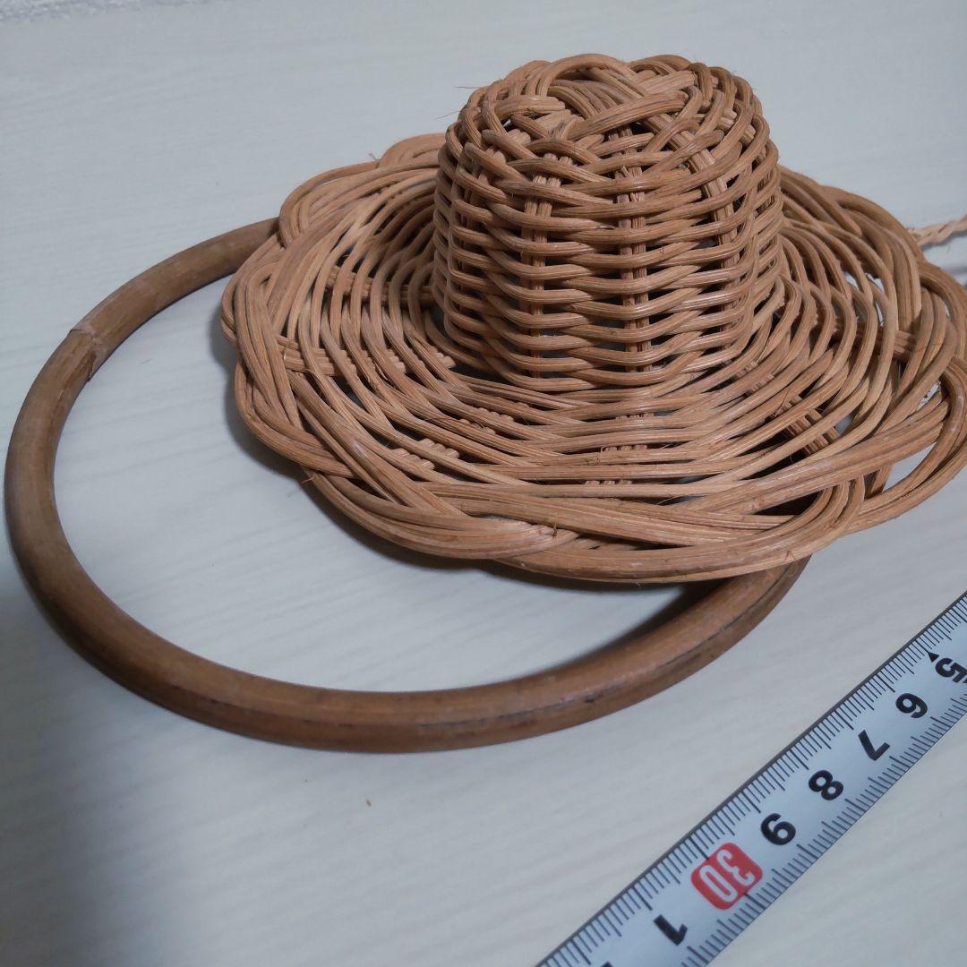 籠 かご バスケット 大きい 持ち手付 まとめ売り ヴィンテージ 籐 ラタン