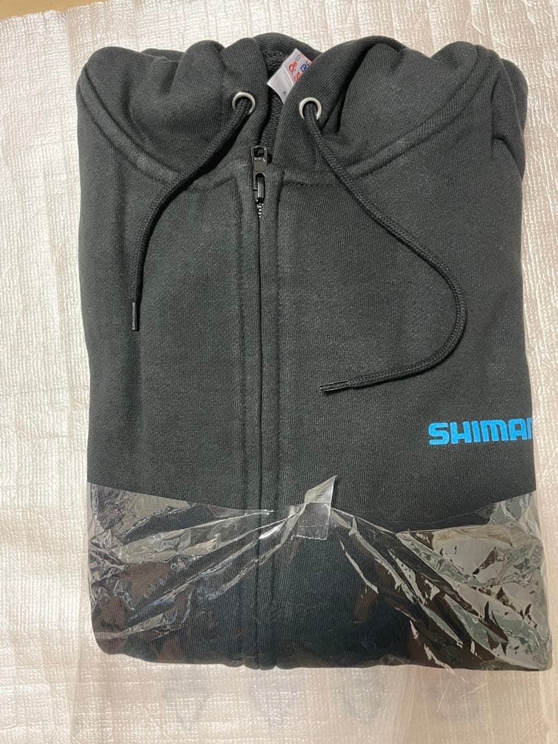 【新品未使用】 シマノ ジップアップフードスウェットパーカー