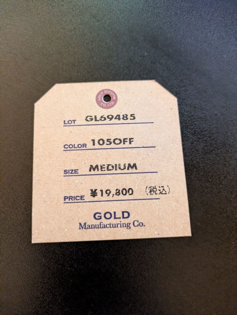 トップス GOLD HEAVY THERMAL REGULAR L/S SHIRT