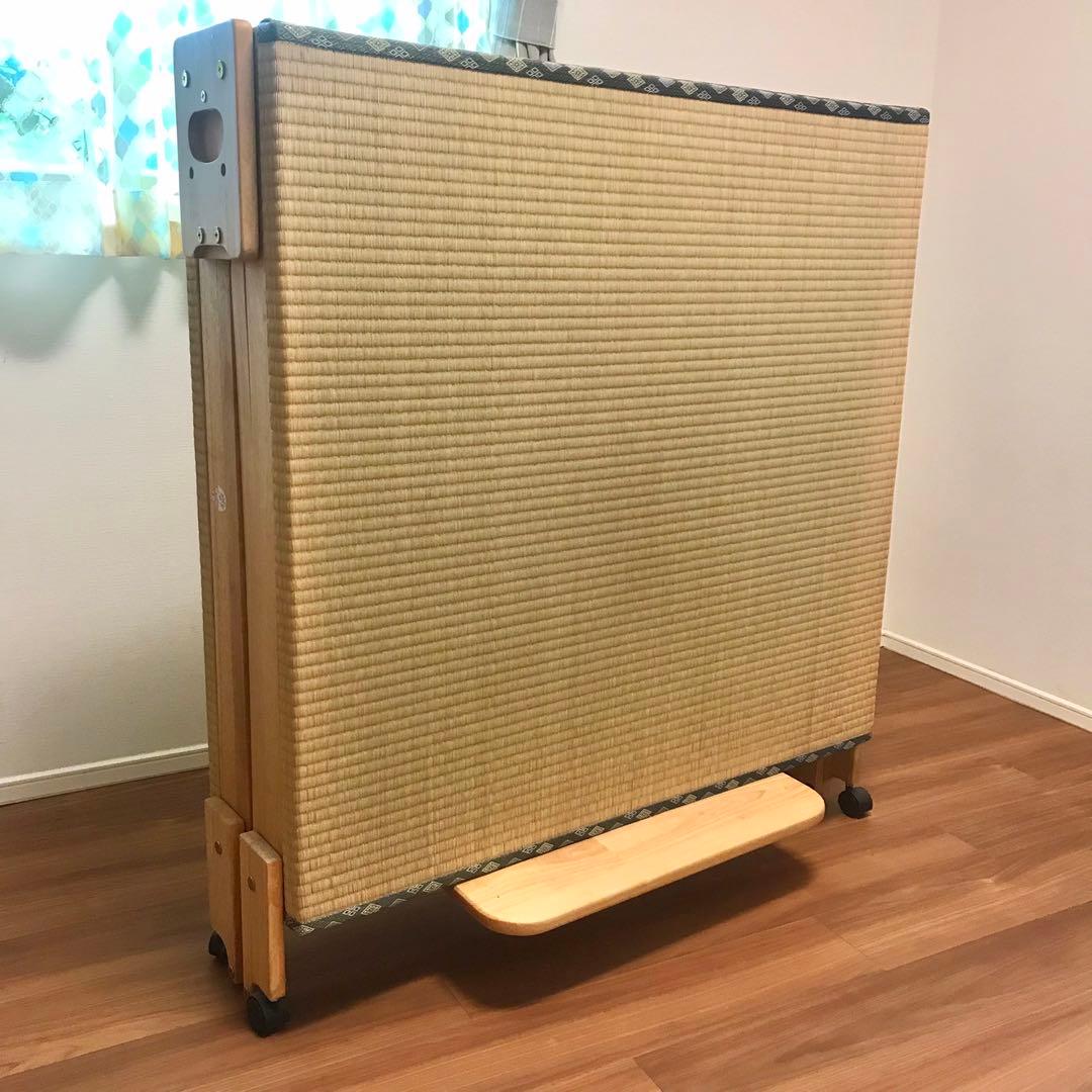 中居木工　折りたたみ　畳ベッド