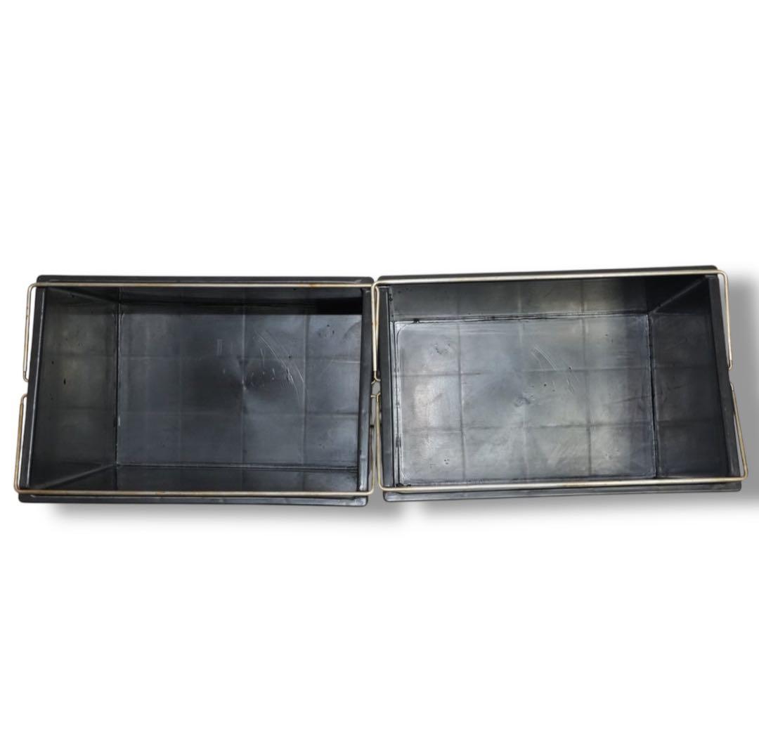 【美品】DULTON ダルトン　トラッシュカン ダブルデッカー　送料無料