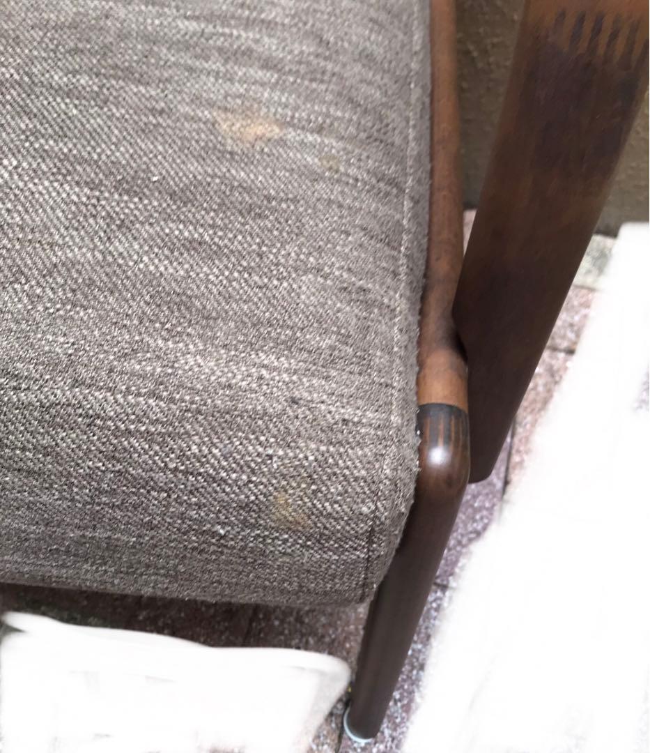 ニトリ Nコレクション C-27M 肘付き　ダイニングチェア　2